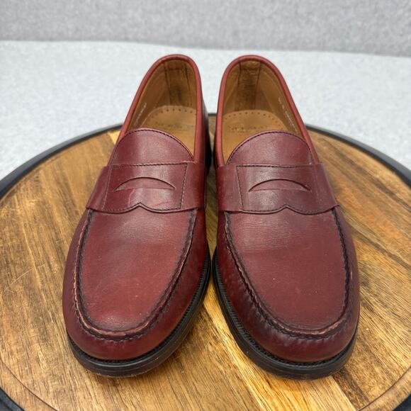 Sebago Handsewns Loafers Men\'s 10 A Narrow Brown Leather Shoes main image 4